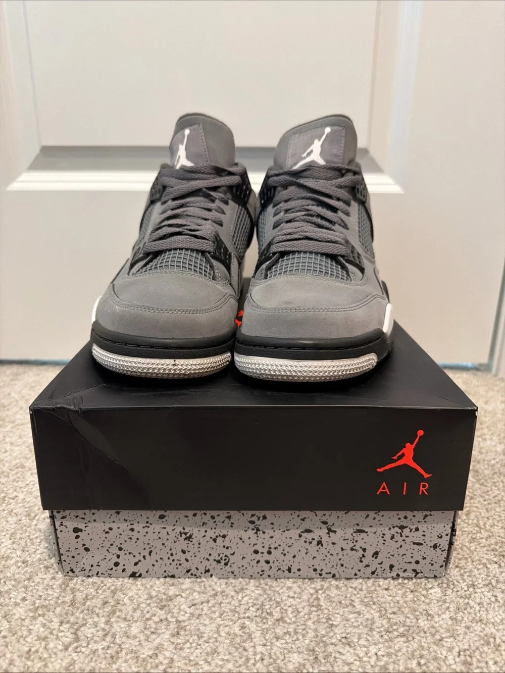 Jordan Men’s Retro 4 Cool Grey Size 10.5